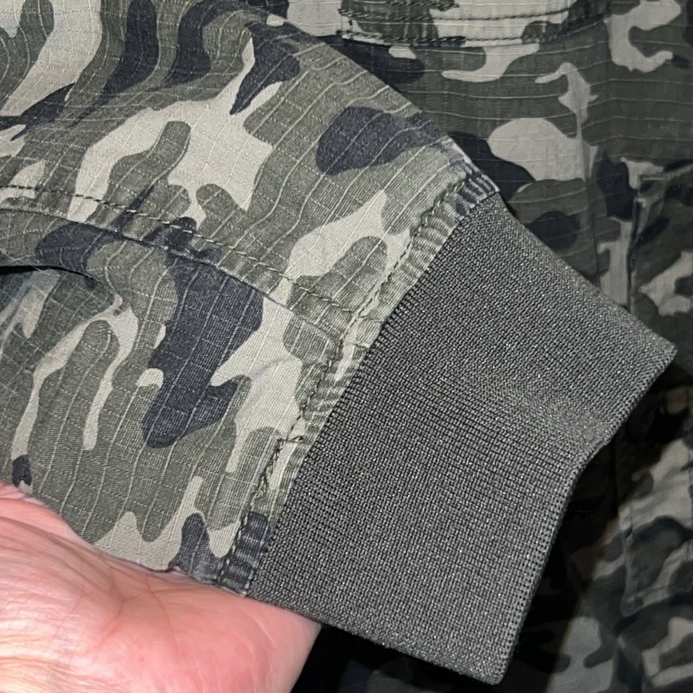 NWT 👲 AMERICAN RAG FULL ZIP COTTON CAMO CAMOUFLAGE LINED ZIP JACKET Men’s XL 42 - Picture 8 of 13